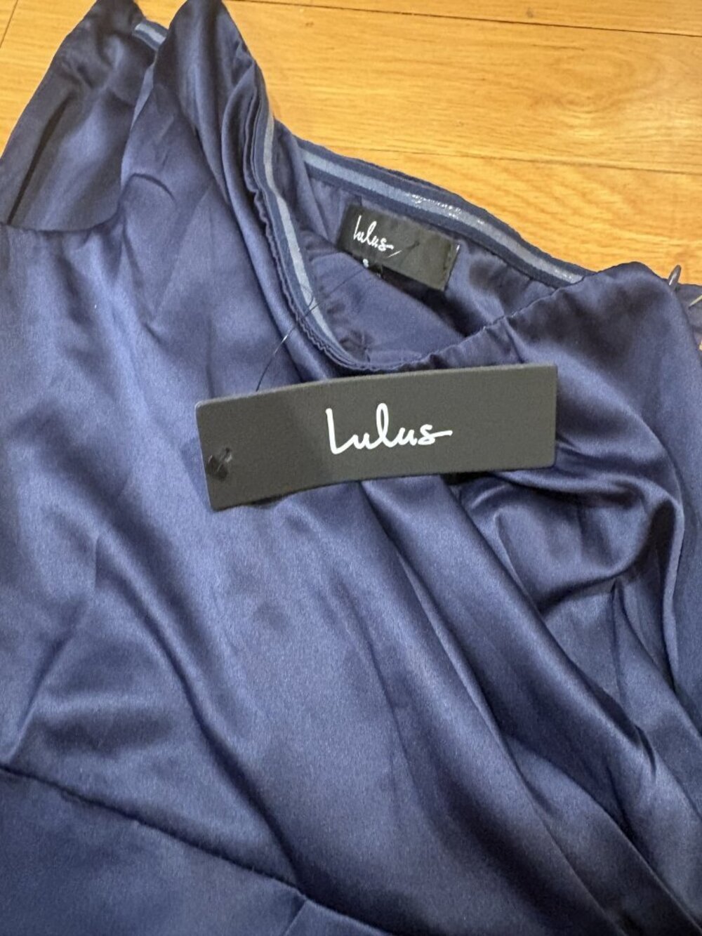 Lulus Size Small (S) One Shoulder Asymmetrical Hem Dress - Picture 4 of 4